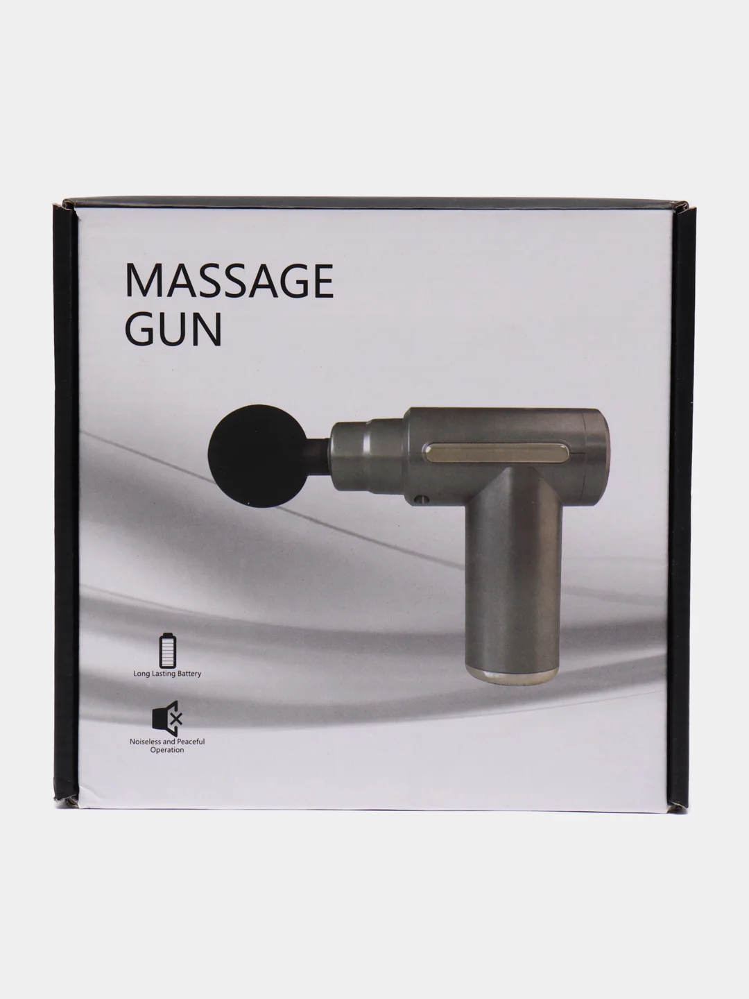 Тёмно-зелёный мышечный массажер для тела Fascial Gun, перкуссионный, фасциальный