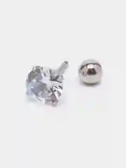 Серьга со стразой для пирсинга