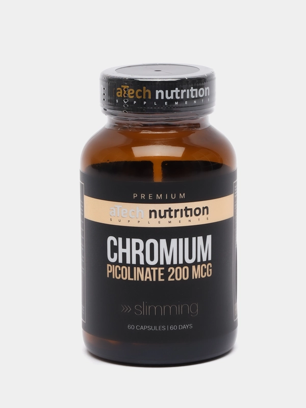 БАД к пище aTech Nutrition Premium Хром пиколинат, 60 капсул