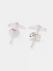 Серебряный серьги "Сердце"