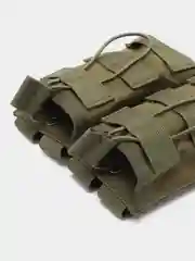 Лесной зеленый подсумок для магазинов от автомата на молли на 1, 2,3 магазина