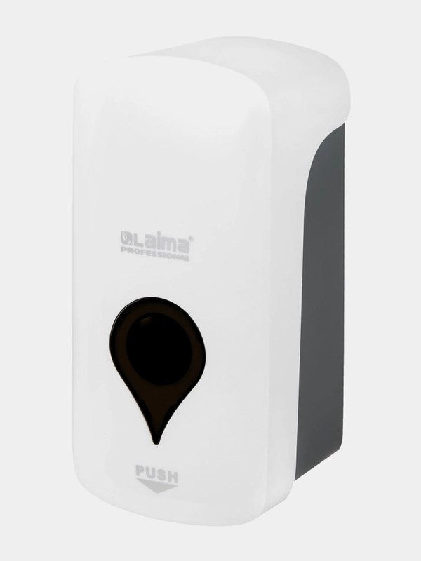 Дозатор для мыла-пены ULTRA LAIMA PROFESSIONAL, НАЛИВНОЙ, 1 л, белый, ABS-пластик, 606832