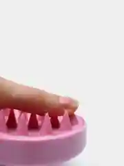 Алый массажер для головы, массажная щетка для головы
