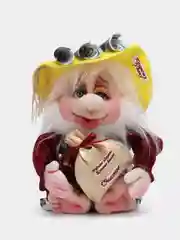 Белый игрушка "Домовенок"