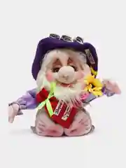 Бежевый меланж игрушка "Домовенок"