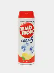 Чистящее средство Пемолюкс "Сода 5 - лимон", порошок, универсальный, 480 г