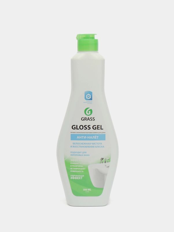 Чистящее средство Grass Gloss Gel, гель, для ванной комнаты, 500 мл