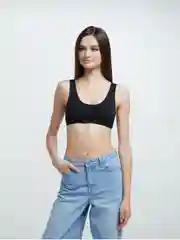 Топ из хлопка, базовый, спортивный, без косточек, размер единый 38-42
