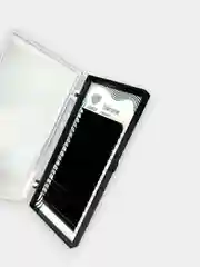 Ресницы для наращивания Lovely "Silicone", черные, 20 линий