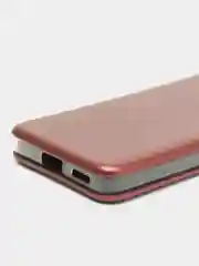 Бордовый чехол-книжка для Xiaomi 12 Lite