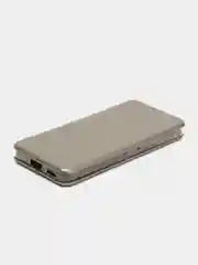 Серый чехол-книжка для Xiaomi 12 Lite