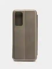Серый чехол-книжка для Xiaomi 12 Lite