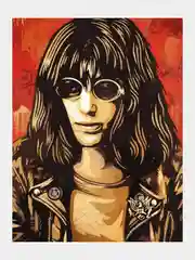 Картина по номерам на холсте Ramones, 162 30 х 40