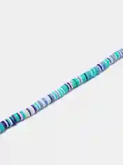 Синий бусины из полимерной глины, рондели, бусины Хейши,6 мм
