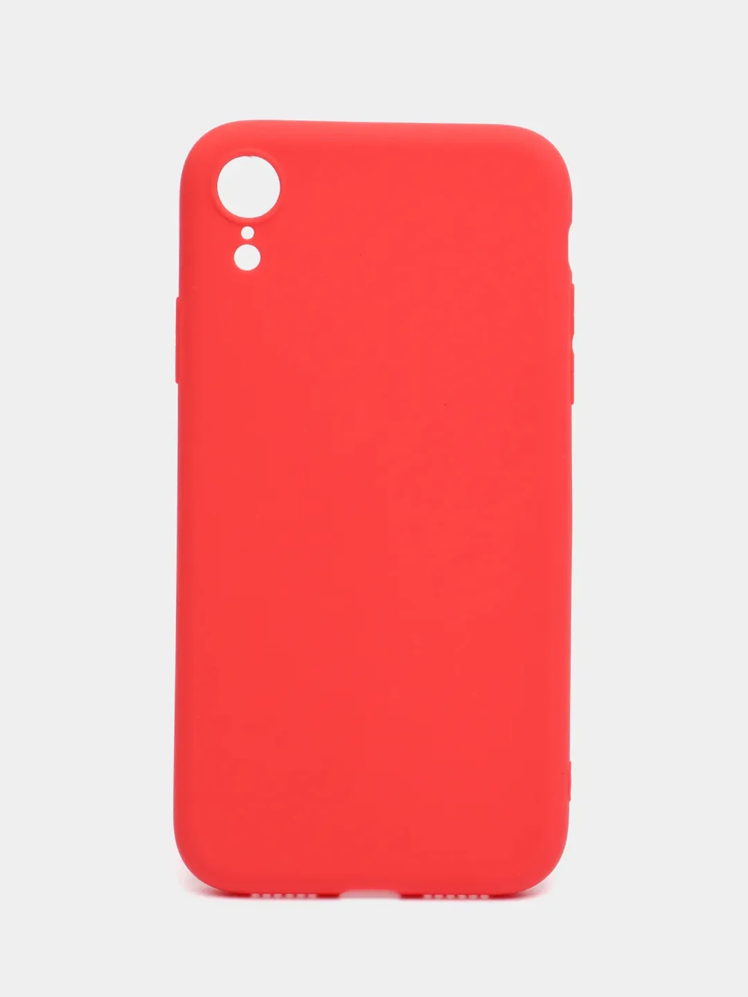 Красный чехол-накладка Apple Iphone (7/8/X/XR/XS/11/12)