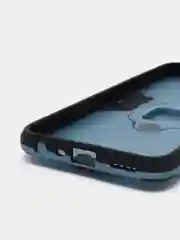 Синий меланж чехол противоударный с кольцом-держателем на Realme C35 (Реалми С35)
