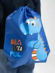 Синий мешок для обуви, обувной мешок, сумка для школьника, для подростка, 4 цвета