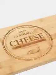Набор для подачи сыра Доляна Cheese: 3 ножа, доска, бамбук