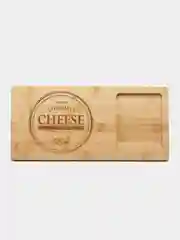 Набор для подачи сыра Доляна Cheese: 3 ножа, доска, бамбук
