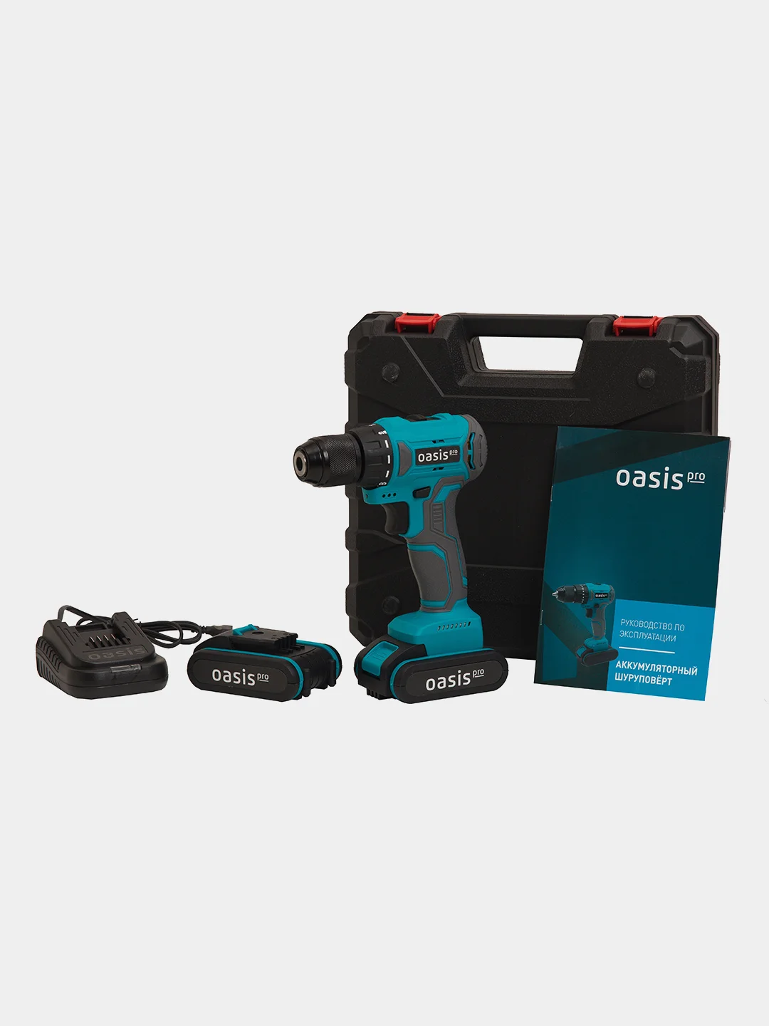 Голубой аккумуляторный шуруповерт Oasis ASB-12V Pro