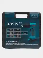 Голубой аккумуляторный шуруповерт Oasis ASD-20V Pro
