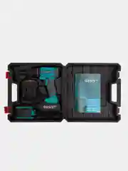 Голубой аккумуляторный шуруповерт Oasis ASU-14V Pro, ударный, бесщеточный