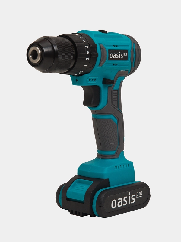 Аккумуляторный шуруповерт Oasis ASU-14V Pro, ударный, бесщеточный