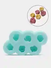 Силиконовая форма (молд) Цветок Роза планшет форма для шоколада