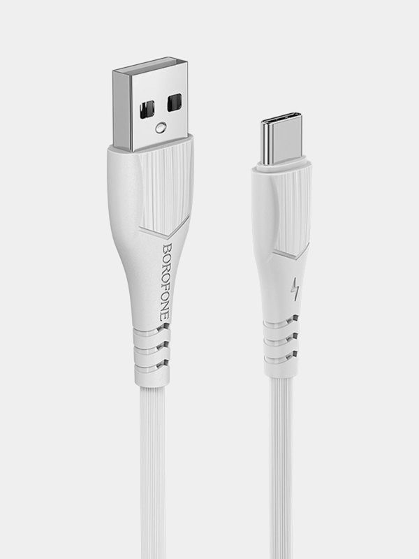 Кабель для зарядки и передачи данных Borofone BX37 Wieldy, до 3А, 3 варианта разъёма, 1 м