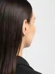Серебряный длинные серьги