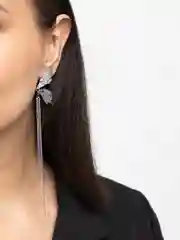 Серебряный серьги "Крылья бабочки"