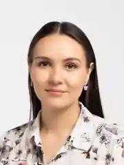 Фиолетовый серьги "Бабочки"