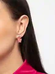 Коралловый серьги "Бабочки"