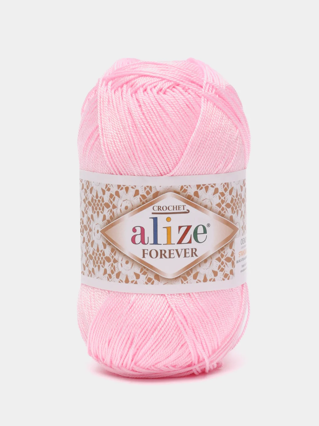 Кораллово-розовый пряжа Alize Forever 100% Микрофибра 50г 300м