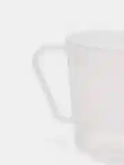 Кружка мерная с ручкой 1л , стакан из мягкого пластика, 1 л