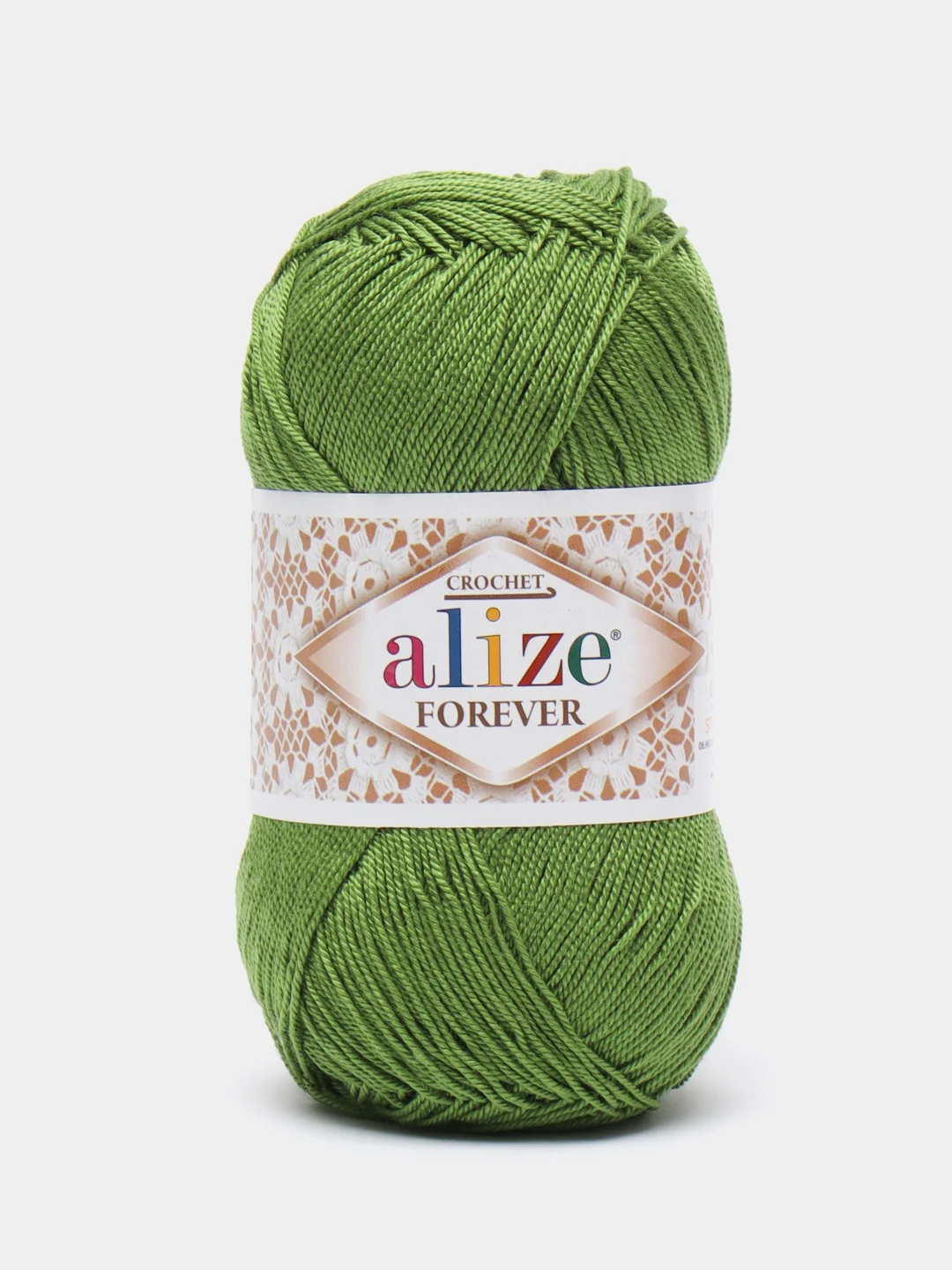 Золотистый хаки пряжа Alize Forever 100% Микрофибра 50г 300м