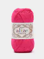 Вишнёвый пряжа Alize Forever 100% Микрофибра 50г 300м