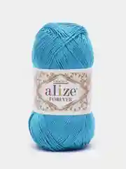 Лазурный пряжа Alize Forever 100% Микрофибра 50г 300м