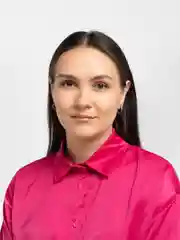 Фиолетовый серьги "Бублики"