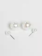 Белый серьги жемчужные