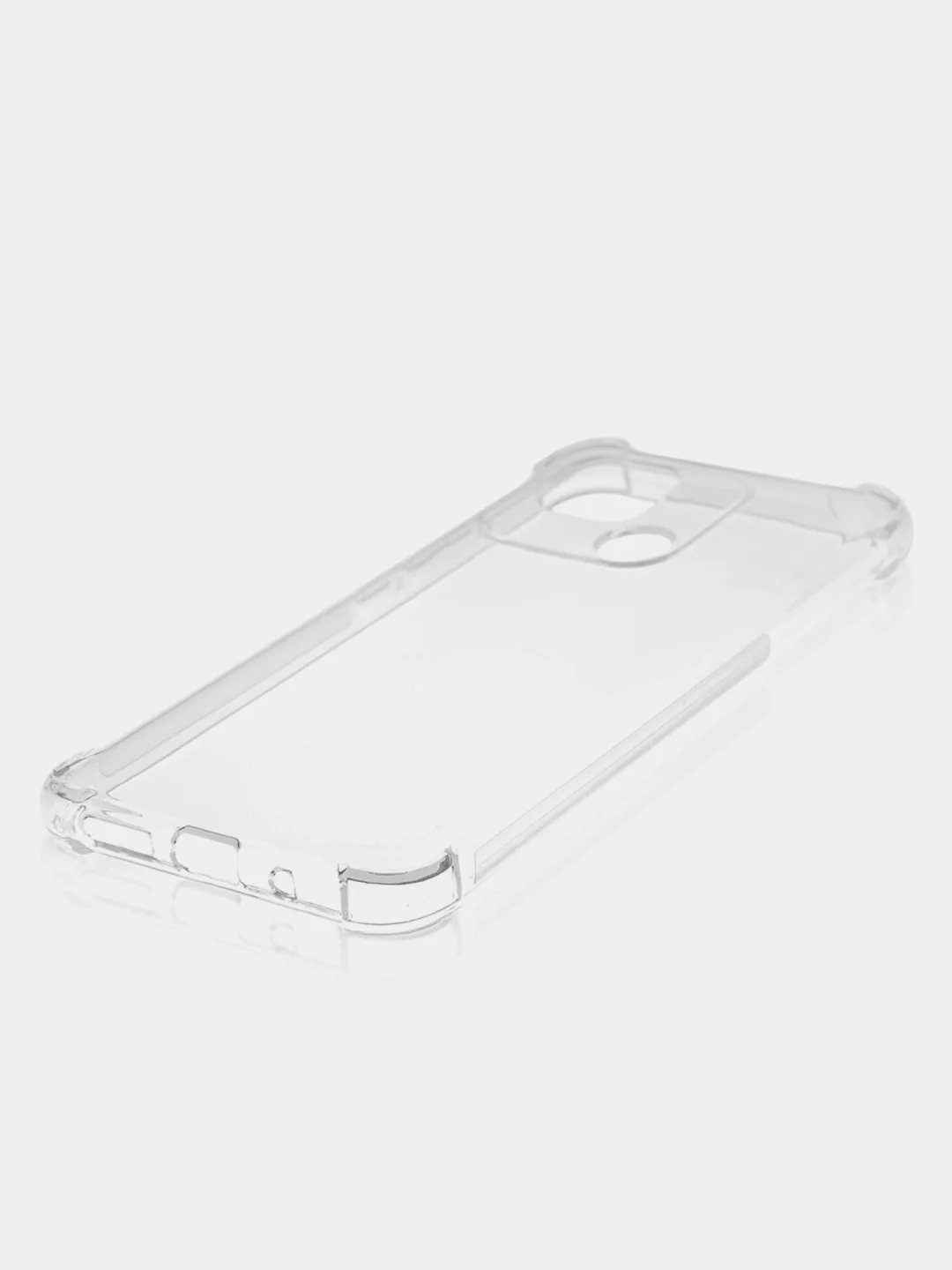 Чехол силиконовый на Xiaomi redmi 10C, с защитой камеры, прозрачный, усиленный бампер