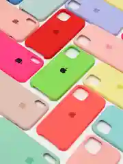Чехол Silicone Case для iPhone (айфон) 7, 8, XS, XR, 11, 12, 13, XS Max, Pro, Max, Plus, силиконовый