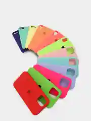 Лимонный чехол Silicone Case для iPhone (айфон) 7, 8, XS, XR, 11, 12, 13, XS Max, Pro, Max, Plus, силиконовый