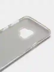 Серебряный силиконовый чехол на Samsung Galaxy S9, с блестками