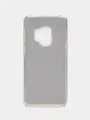 Серебряный силиконовый чехол на Samsung Galaxy S9, с блестками