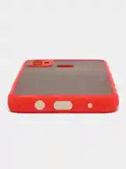 Красный чехол с защитой камеры TECNO SPARK 7