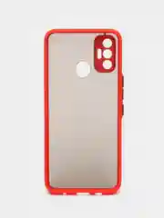 Красный чехол с защитой камеры TECNO SPARK 7