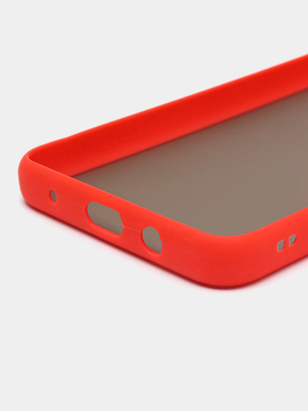 Красный чехол с защитой камеры TECNO SPARK 7