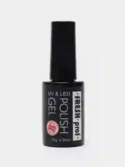 Марсала гель лак для ногтей Fresh Prof Charmel, 10г с глиттером, бордовый, бежевый, голубой