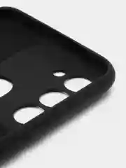 Черный чехол для Tecno Spark 8C / Tecno Go 2022, с защитой камеры и бархатом внутри